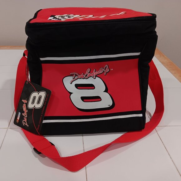 Dale Earnhardt Jr. #8 Nascar Vintage Cooler brand new red & black - Picture 4 of 7